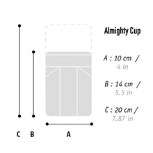 Laden Sie das Bild in den Galerie-Viewer, XTOURING Almighty Cup Honeycomb Iron Grey