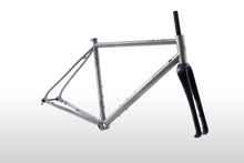 Load image into Gallery viewer, Double Ace Titanium GRAVEL | Standard RAW Finish Frame-set (Brushed/Sandblast)