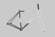 Load image into Gallery viewer, Double Ace Titanium GRAVEL | Complete Bike Custom Cerakote (Hidden White/Sandblast)