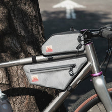 Load image into Gallery viewer, XTOURING Frame Bag Dry S / Top Tube Bag Dry Honeycomb Iron Grey BUNDLE
