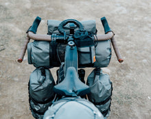 Load image into Gallery viewer, XTOURING Handlebar Bag System (Handlebar Harness+Dry Bag+Acc Pack Dry) Honeycomb Iron Grey
