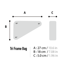 Laden Sie das Bild in den Galerie-Viewer, XTOURING Tri Frame Tasche Cyber-Camo Diamond Black