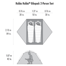 Load image into Gallery viewer, MSR® Hubba Hubba™ Bikepack  2-Person Tent