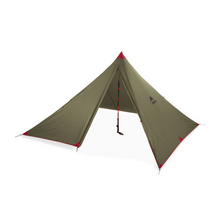 Load image into Gallery viewer, MSR®  Front Range™ 4 Person Ultralight Tarp Shelter Green
