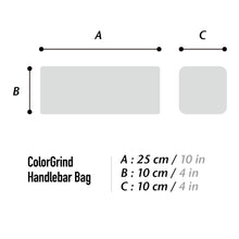Load image into Gallery viewer, ColorGrind Handlebar Bag