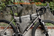 Load image into Gallery viewer, XTOURING Full Frame Bag DRY Honeycomb Iron Grey