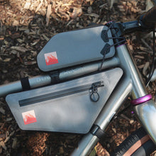 Load image into Gallery viewer, XTOURING Frame Bag Dry S / Top Tube Bag Dry Honeycomb Iron Grey BUNDLE
