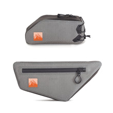 Load image into Gallery viewer, XTOURING Frame Bag Dry S / Top Tube Bag Dry Honeycomb Iron Grey BUNDLE