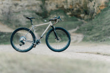 Load image into Gallery viewer, Double Ace Plus+ Titanium GRAVEL | Custom Cerakote Demo Bike (McMillan® Tan/Sandblasting)