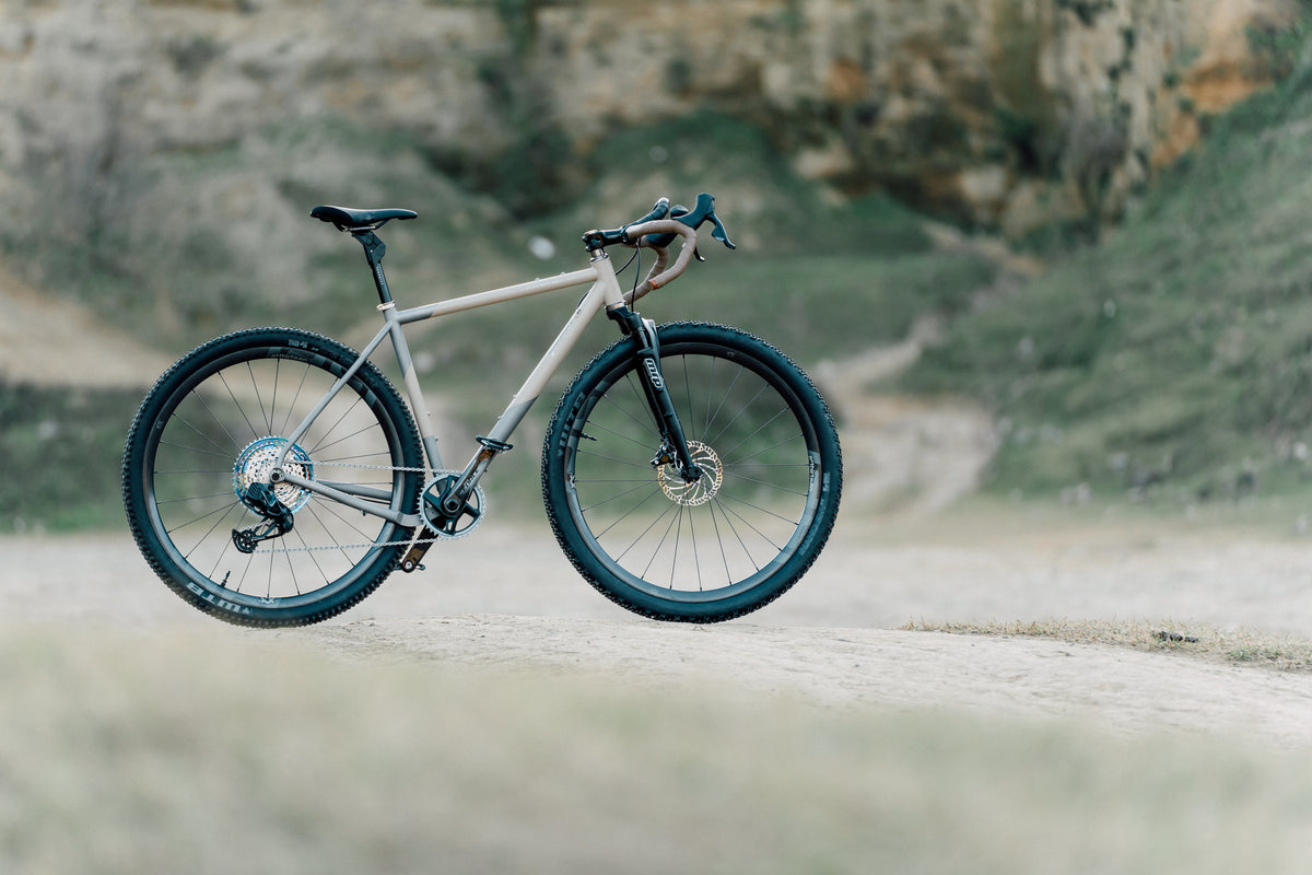 Double Ace Plus Titanium Gravel Custom Cerakote Demo Bike Mcmillan