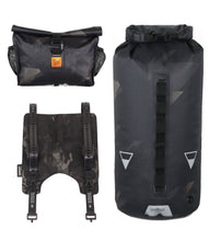 Load image into Gallery viewer, XTOURING Handlebar Bag System (Harness+Dry Bag+Acc Pack Dry) Cyber-Camo Diamond Black