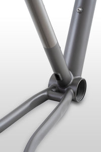 Double Ace Titanium GRAVEL | Standard RAW Finish Frame-set (Brushed/Sandblast)