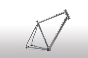 Double Ace Titanium GRAVEL | GRX820 1*12 Complete Bike Standard Raw  (Brushed/Sandblast)