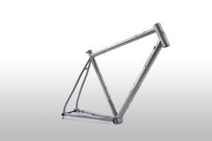 Double Ace Titanium GRAVEL | GRX820 1*12 Complete Bike Standard Raw  (Brushed/Sandblasting)
