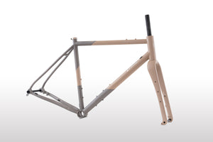 Double Ace Titanium GRAVEL | GRX820 1*12 Complete Bike Custom Cerakote (Desert Sand/Sandblast)