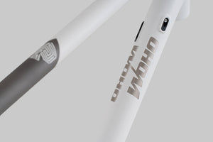 Double Ace Titanium GRAVEL | GRX820 1*12 Complete Bike Custom Cerakote (Hidden White/Sandblast)