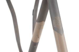 Double Ace Titanium GRAVEL | Custom Cerakote Frame-set (Desert Sand/Sandblast)