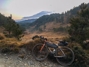 XTOURING Frame Bag Honeycomb Iron Grey