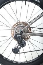 Load image into Gallery viewer, Quickslack Titanium Hardtail Mountain Demo Bike Cerakote (Aztec Teal/Sandblast)