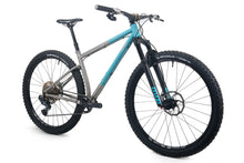 Load image into Gallery viewer, Quickslack Titanium Hardtail Mountain Demo Bike Cerakote (Aztec Teal/Sandblast)