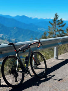 XTOURING Top Tube Bag Long Honeycomb Iron Grey