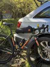 Load image into Gallery viewer, XTOURING Top Tube Bag Long Cyber-Camo Diamond Black