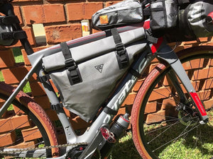 XTOURING Full Frame Bag DRY Honeycomb Iron Grey