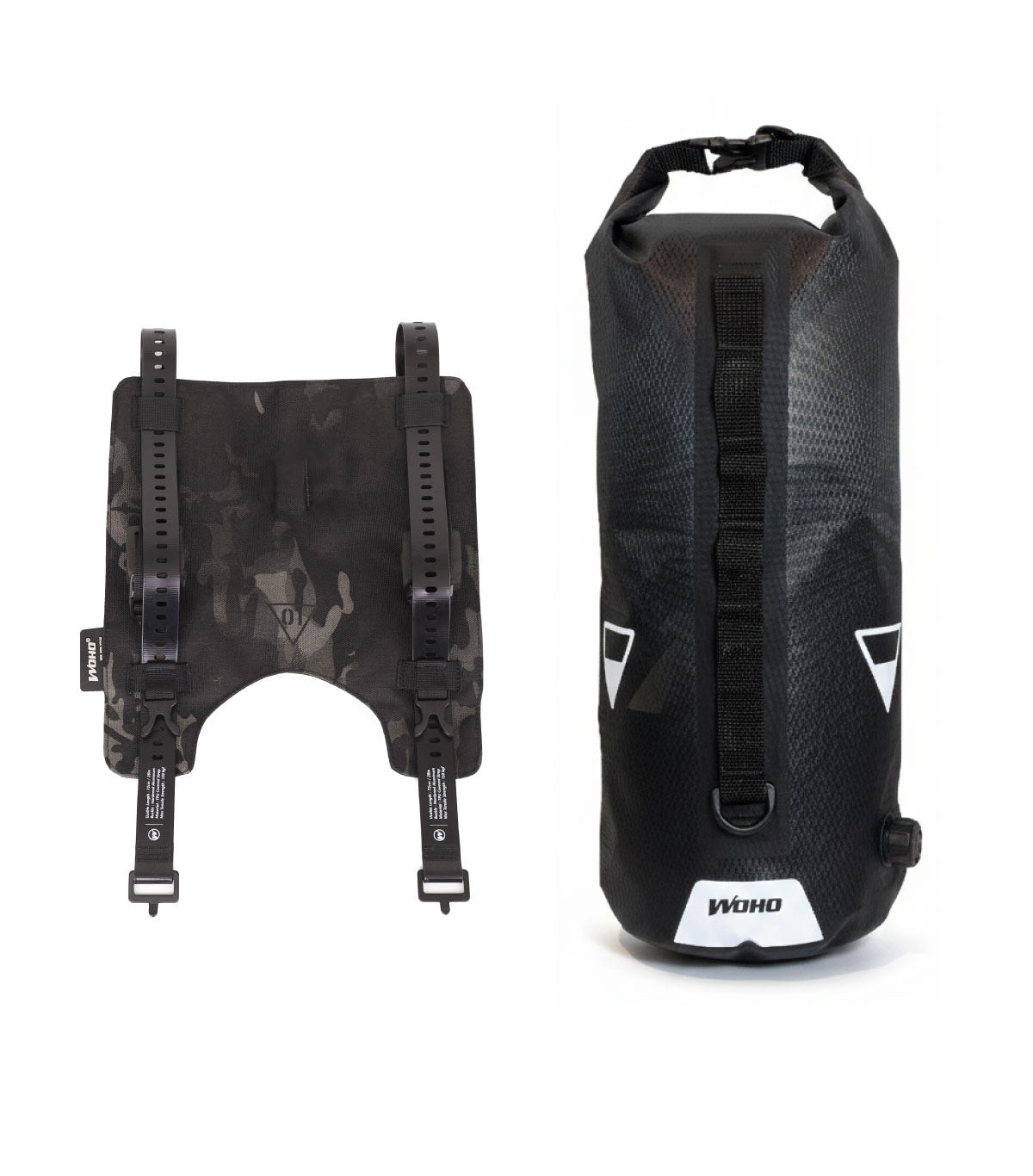 XTOURING Handlebar bag system (Handlebar Harness+Dry bag) Cyber-Camo Diamond Black  no