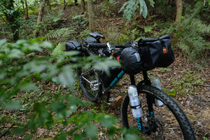 XTOURING Handlebar Bag System (Harness+Dry Bag+Acc Pack Dry) Cyber-Camo Diamond Black