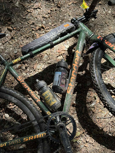 XTOURING Top Tube Bag Long Cyber-Camo Diamond Black