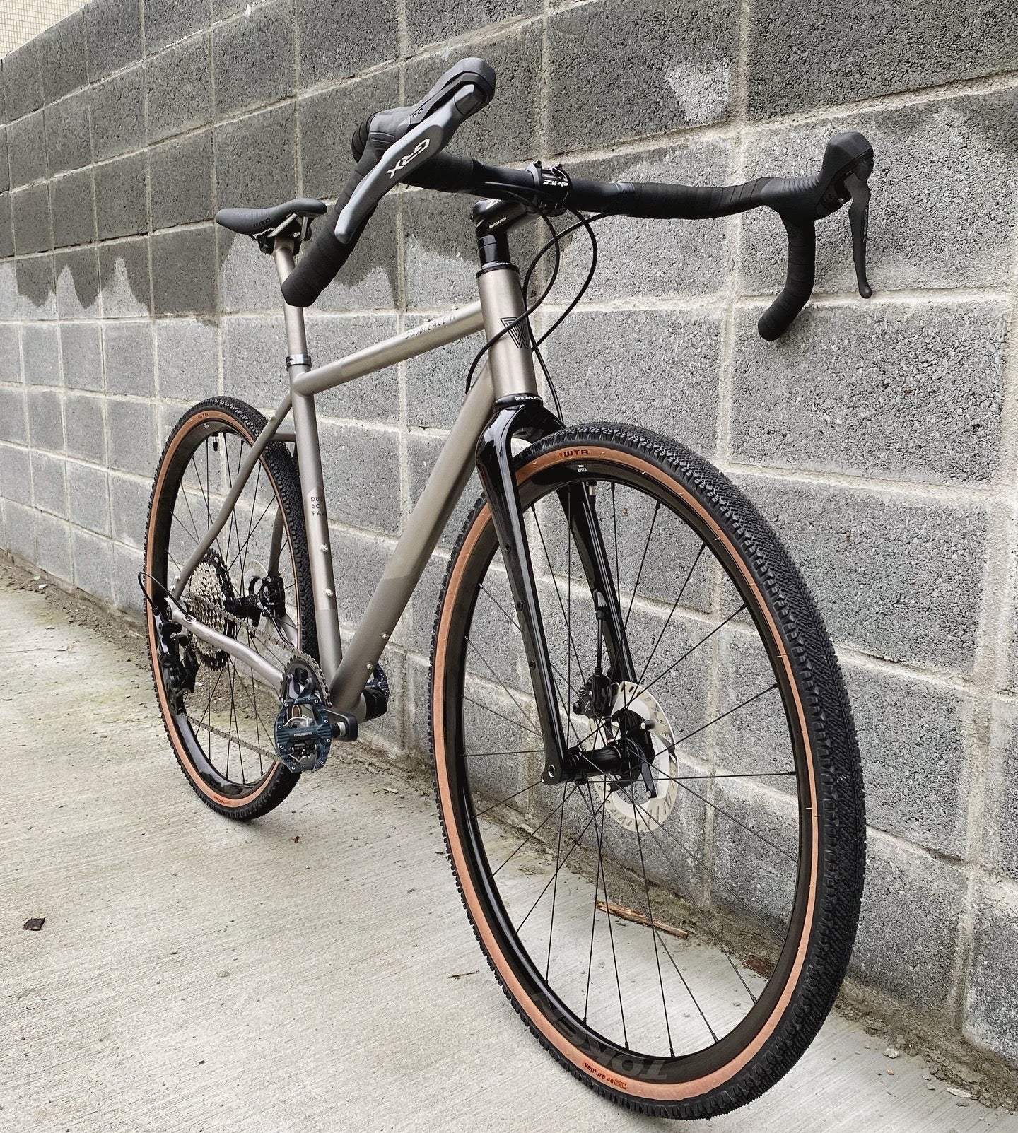 titanium rohloff gravel bike Double Ace Titanium GRAVEL