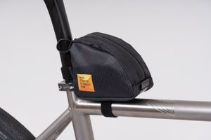 XTOURING Top Tube Bag Mini Cyber-Camo Diamond Black