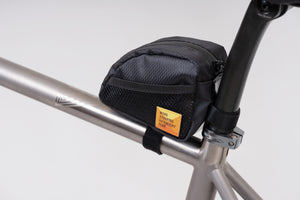 XTOURING Top Tube Bag Mini Cyber-Camo Diamond Black