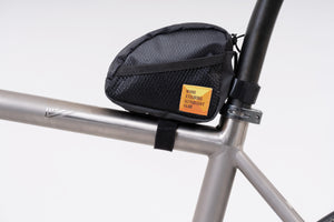 XTOURING Top Tube Bag Mini Cyber-Camo Diamond Black