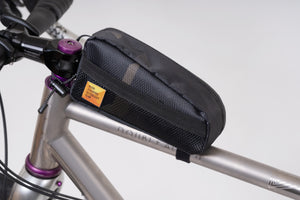 XTOURING Top Tube Bag Cyber-Camo Diamond Black