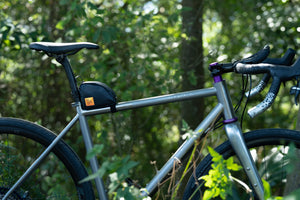 XTOURING Top Tube Bag Mini Cyber-Camo Diamond Black