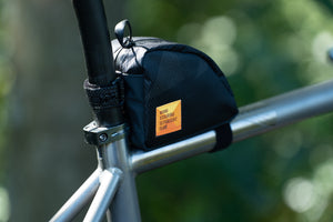 XTOURING Top Tube Bag Mini Cyber-Camo Diamond Black