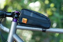 Load image into Gallery viewer, XTOURING Top Tube Bag Cyber-Camo Diamond Black
