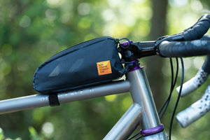 XTOURING Top Tube Bag Cyber-Camo Diamond Black