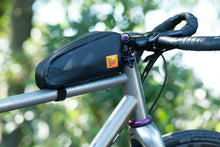 Load image into Gallery viewer, XTOURING Top Tube Bag Cyber-Camo Diamond Black