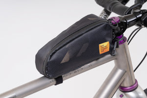 XTOURING Top Tube Bag Cyber-Camo Diamond Black