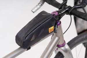XTOURING Top Tube Bag Cyber-Camo Diamond Black