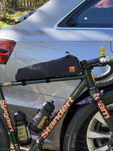 Load image into Gallery viewer, XTOURING Top Tube Bag Long Cyber-Camo Diamond Black