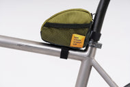 XTOURING 輕量迷你上管包 苔綠色 | Cordura®