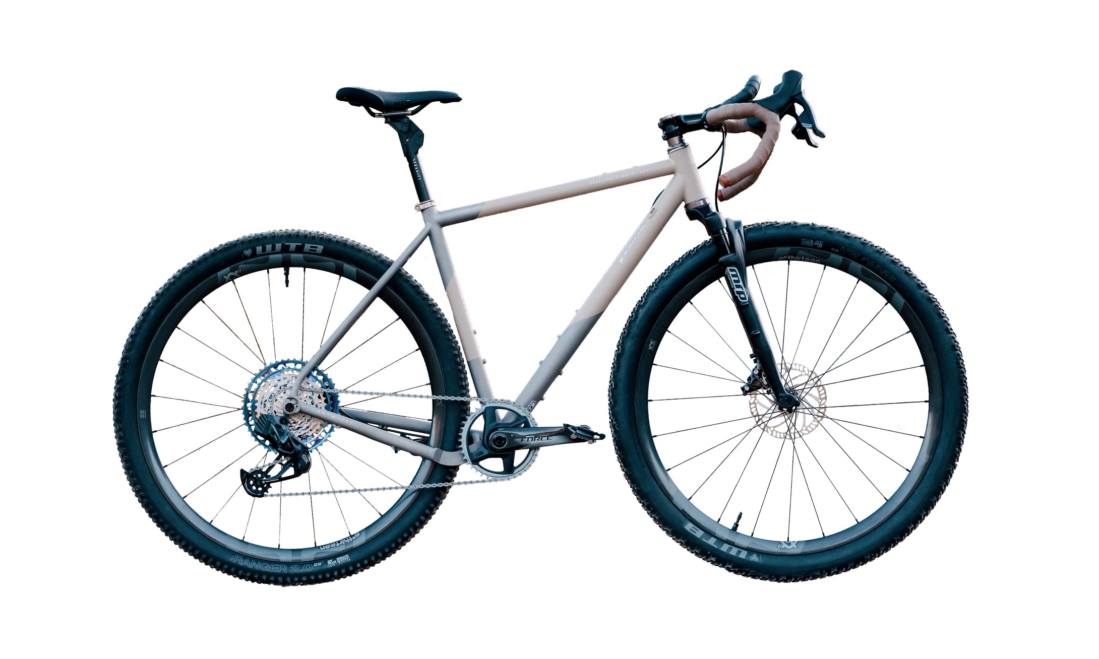 custom made gravel bikes Double Ace Plus+ Titanium GRAVEL
