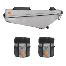 Load image into Gallery viewer, XTOURING Frame Bag Honeycomb Iron Grey