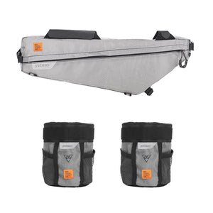 XTOURING Frame Bag Honeycomb Iron Grey