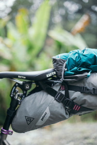 XTOURING Saddle Bag Dry M Honeycomb Iron Grey