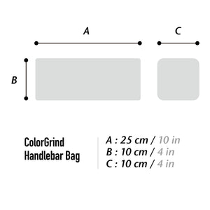 ColorGrind Handlebar Bag