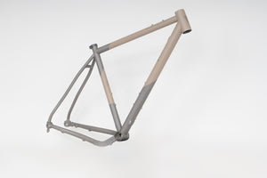 Double Ace Plus+ Titanium GRAVEL | Custom Cerakote Frame-set (McMillan® Tan/Sandblast)